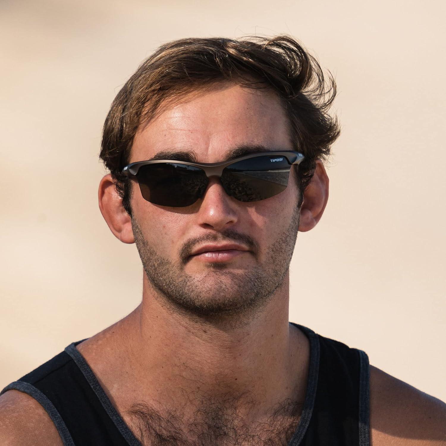 imageIntense Sport Sunglasses Men ampamp Women Ideal For Golf Pickleball Running ampamp Tennis Vented Lenses Prevent FoggingIron WGreen Gt Lens