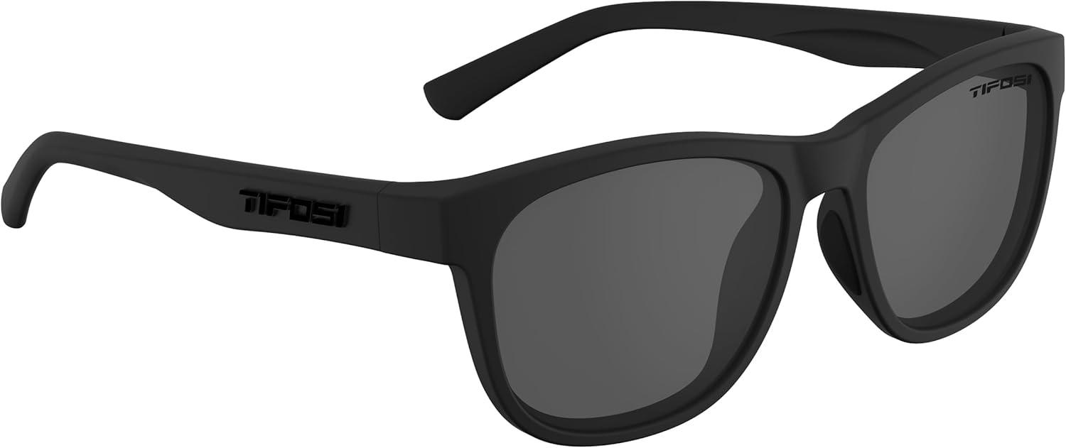 imageSwank Sport Sunglasses Tangle Free Ideal For Cycling Golf Hiking Pickleball Running and Great Lifestyle LookBlackoutSmoke Lens