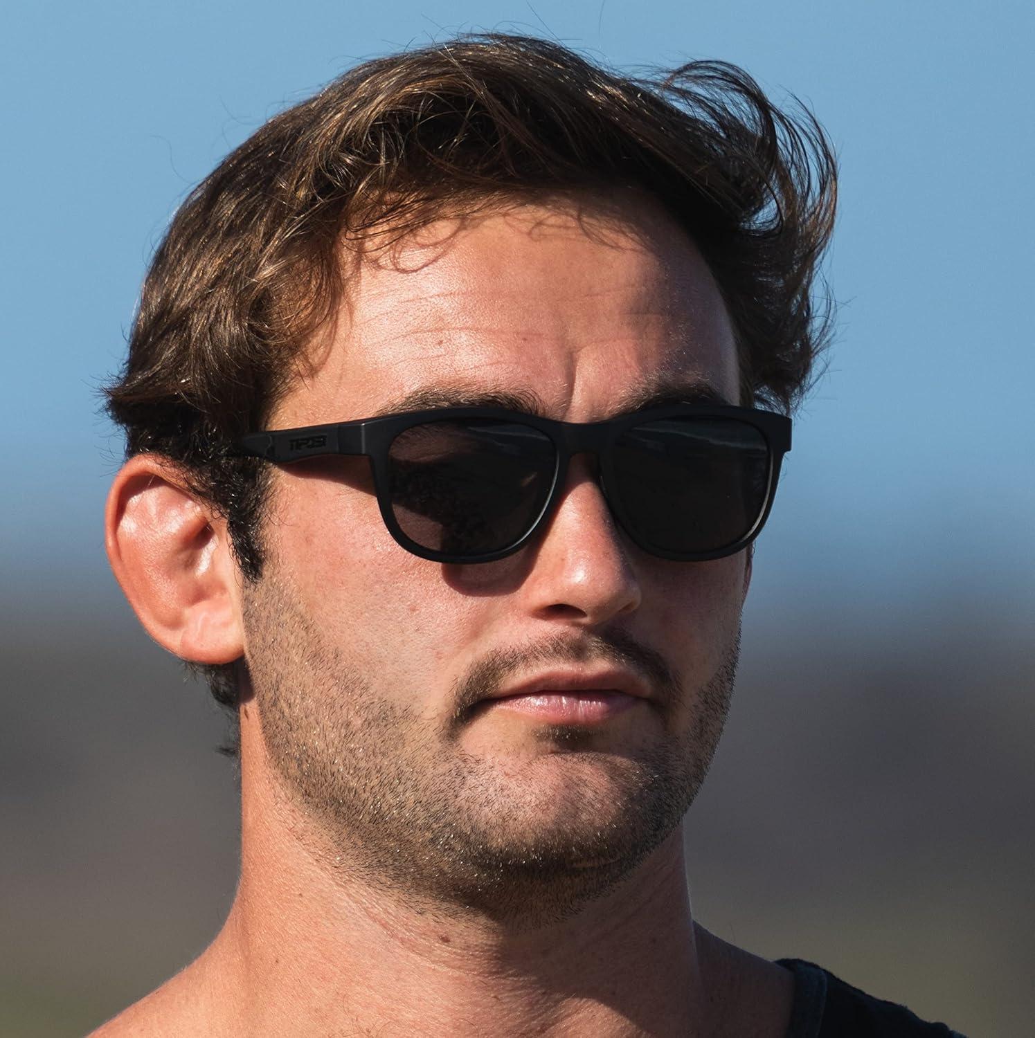 imageSwank Sport Sunglasses Tangle Free Ideal For Cycling Golf Hiking Pickleball Running and Great Lifestyle LookBlackoutSmoke Lens