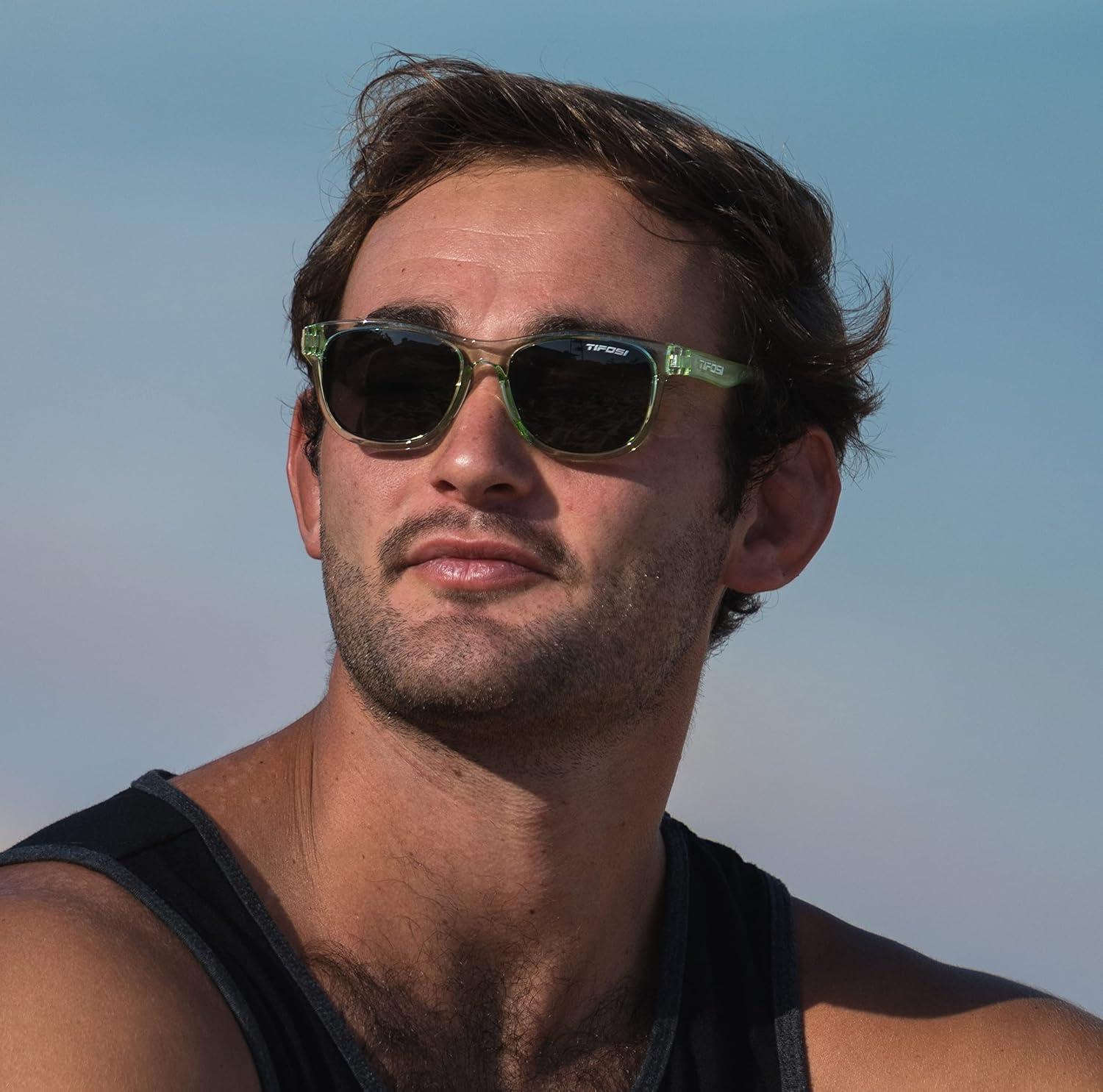 imageSwank Sport Sunglasses Tangle Free Ideal For Cycling Golf Hiking Pickleball Running and Great Lifestyle LookBottle GreenSmoke