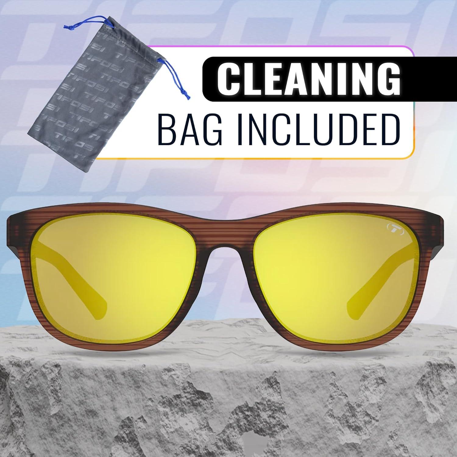 imageSwank Sport Sunglasses Tangle Free Ideal For Cycling Golf Hiking Pickleball Running and Great Lifestyle LookBrown FadeBrown Lens