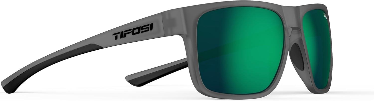 imageSwick Sport Sunglasses Ideal For Cycling Golf Hiking Pickleball Running Tennis and Great Lifestyle LookSatin VaporEmerald Polarized