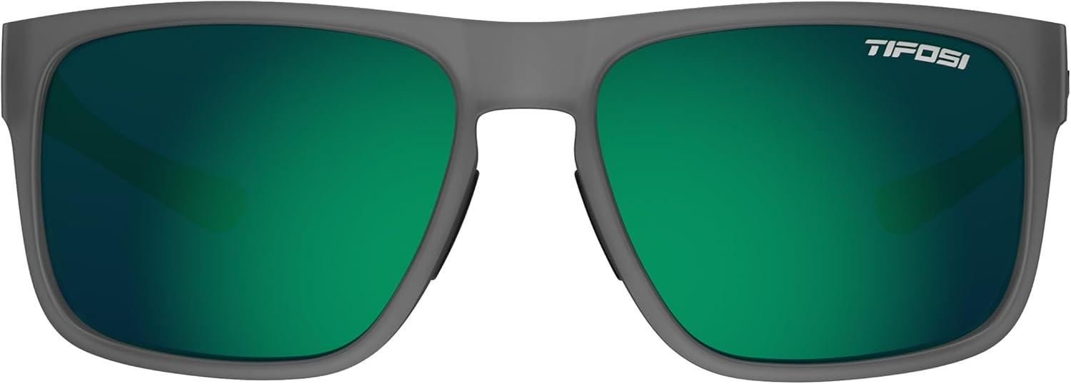 imageSwick Sport Sunglasses Ideal For Cycling Golf Hiking Pickleball Running Tennis and Great Lifestyle LookSatin VaporEmerald Polarized