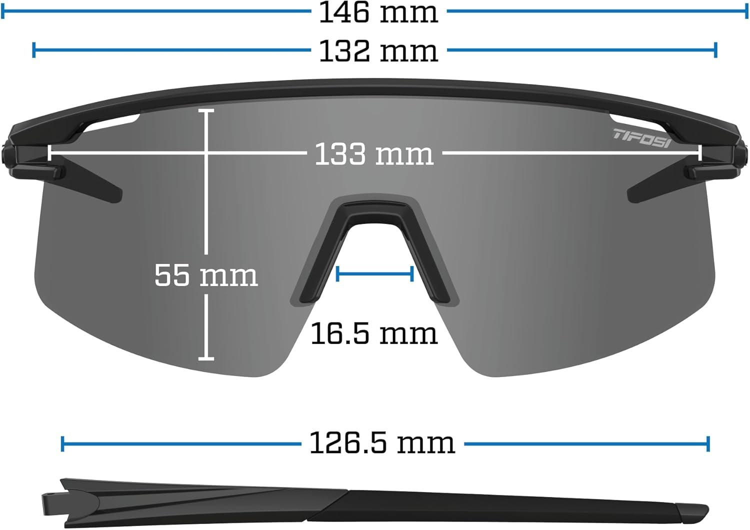 imageTifosi Moab Lite Cycling Sunglasses Ideal For Cycling Running Baseball ampamp Pickleball Shatterproof Polycarbonate LensSpeed Yellow Clarion Sunset Pink Ac Red Clear