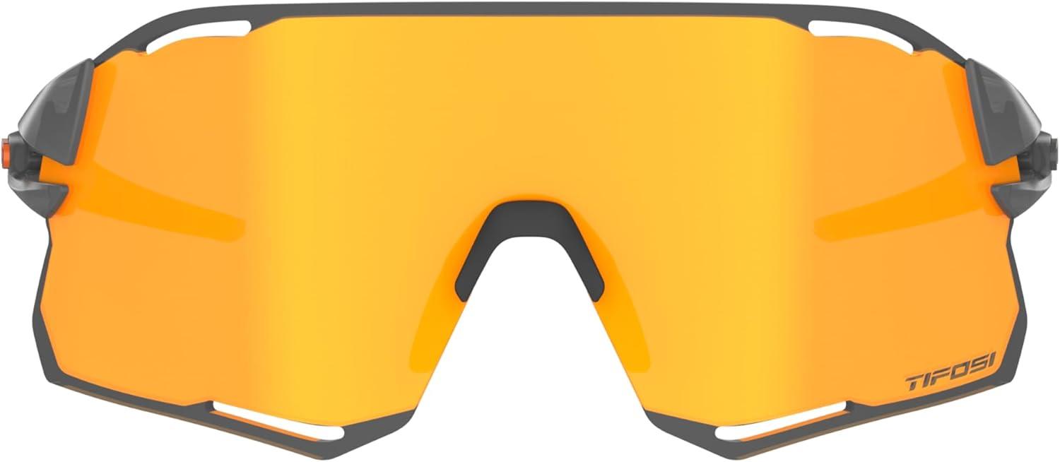 imageTifosi Rail Race Cycling Sunglasses Men ampamp Women Interchange Lens Options Ideal For Cycling Road Gravel MTB ampamp BaseballSatin Vapor Clarion OrangeClear