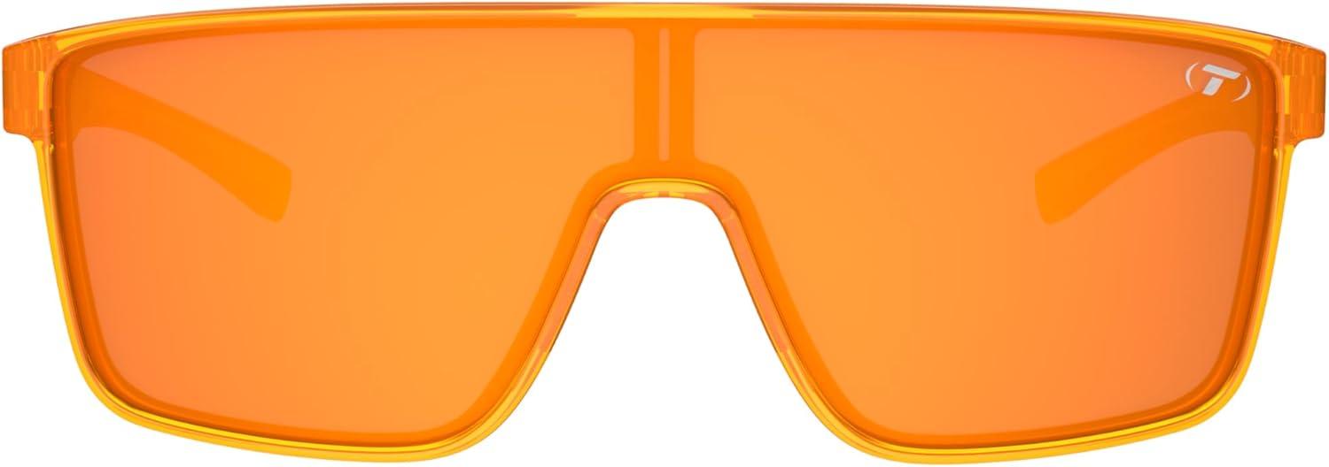 imageTifosi Sanctum Sunglasses Ideal For Cycling Golf Hiking Running Tennis ampamp Pickleball LifestyleNeon Amber Blaze Atomic Orange Mirror With Anti Reflective Coating Ar