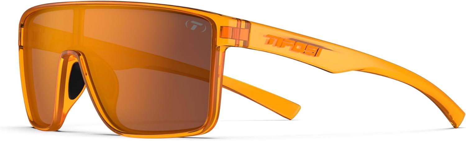 imageTifosi Sanctum Sunglasses Ideal For Cycling Golf Hiking Running Tennis ampamp Pickleball LifestyleNeon Amber Blaze Atomic Orange Mirror With Anti Reflective Coating Ar