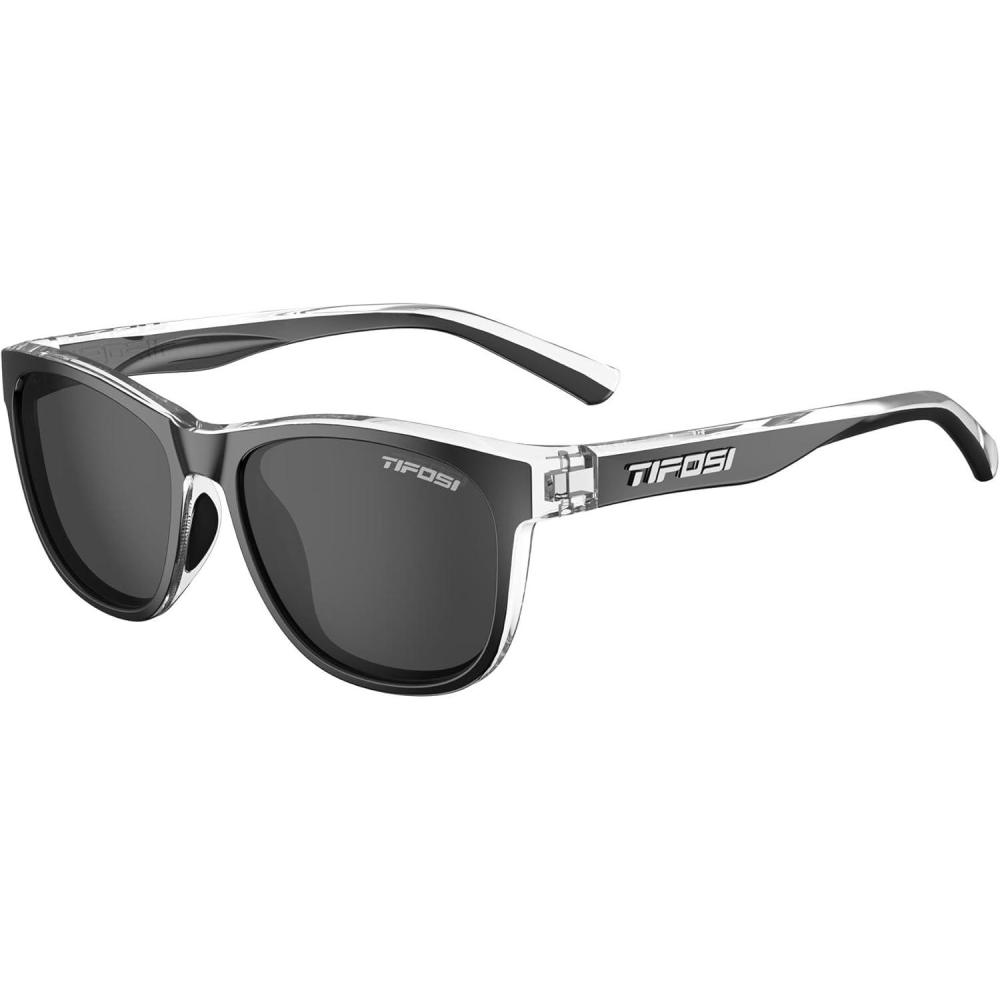 imageSwank Sport Sunglasses  Tangle Free  Ideal For Cycling Golf Hiking Pickleball Running and Great Lifestyle LookOnyx ClearSmoke