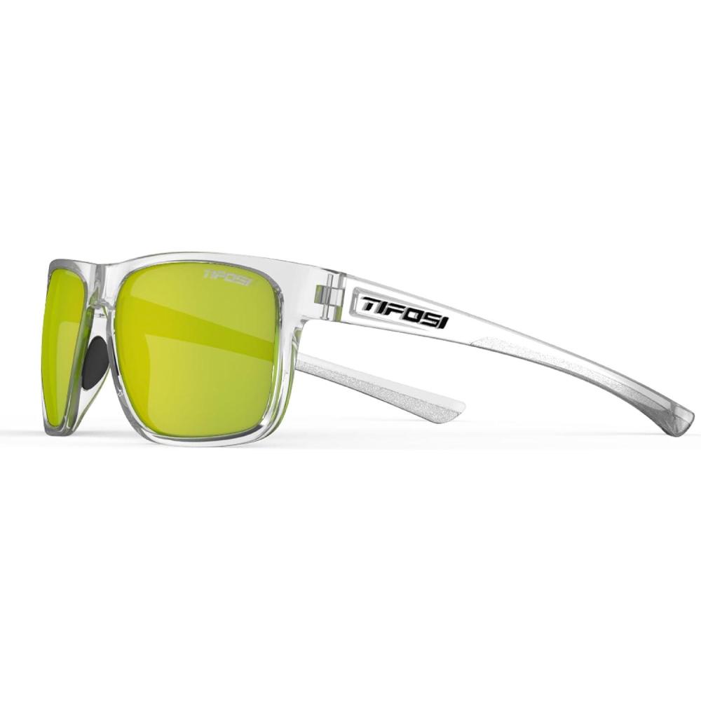 imageSwick Sport Sunglasses Ideal For Cycling Golf Hiking Pickleball Running Tennis and Great Lifestyle LookCrystal ClearSmoke Yellow