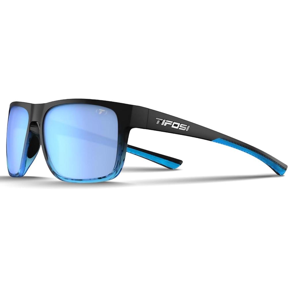 imageSwick Sport Sunglasses  Ideal For Cycling Golf Hiking Pickleball Running Tennis and Great Lifestyle LookOnyxblue FadeSky Blue