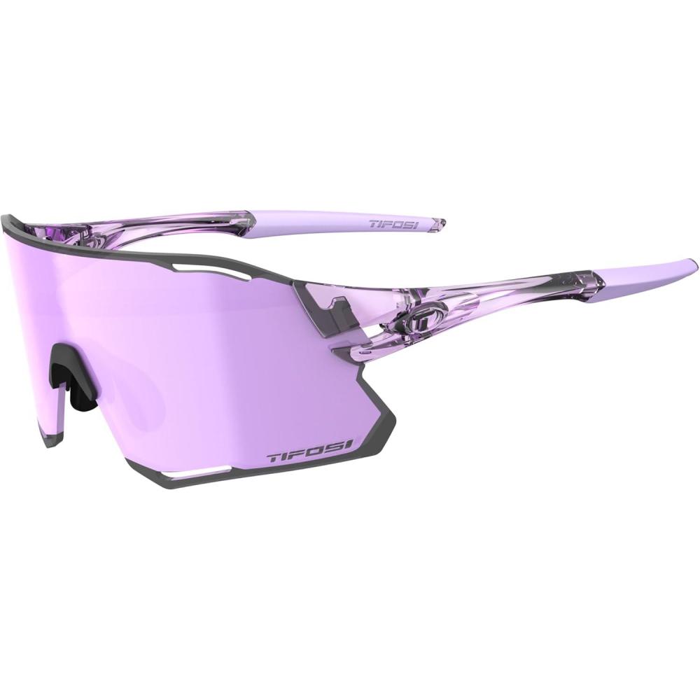 imageTifosi Rail Race Cycling Sunglasses Men ampamp Women Interchange Lens Options Ideal For Cycling Road Gravel MTB ampamp BaseballCrystal Purple Clarion PurpleClear