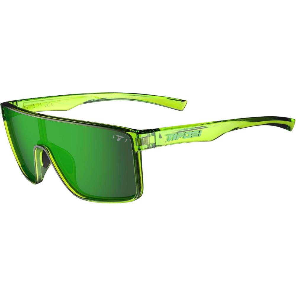 imageTifosi Sanctum Sunglasses Ideal For Cycling Golf Hiking Running Tennis ampamp Pickleball LifestyleNeon Hyper Lime Green Mirror With With Anti Reflective Coating Ar