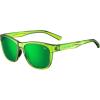 Neon Hyper Lime/ Smoke Lens With Green Mirror With Ar