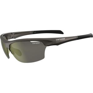 Intense Sport Sunglasses Men & Women – Ideal For Golf, Pickleball, Running & Tennis. Vented Lenses Prevent Fogging(Iron W/Green Gt Lens)