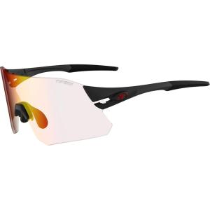 Rail Sport Sunglasses – Ideal For Cycling (Gravel, MTB & Road), Baseball & Softball(Matte Black (Clarion Red Fototec))