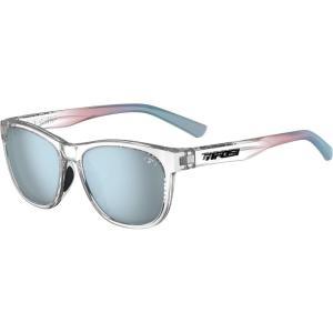 Swank Sport Sunglasses – Tangle Free – Ideal For Cycling, Golf, Hiking, Pickleball, Running and Great Lifestyle Look(Avant Clear/Smoke Bright Blue Mirror)