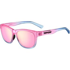 Swank Sport Sunglasses – Tangle Free – Ideal For Cycling, Golf, Hiking, Pickleball, Running and Great Lifestyle Look(Cotton Candy Swirl/Pink Mirror)