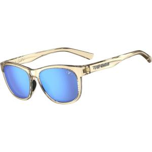 Swank Sport Sunglasses – Tangle Free – Ideal For Cycling, Golf, Hiking, Pickleball, Running and Great Lifestyle Look(Golden Ray/Sky Blue Mirror)