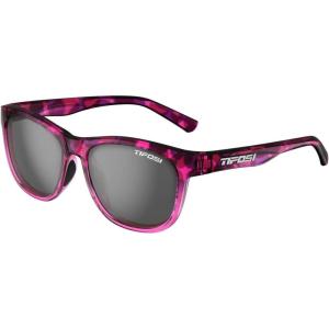 Swank Sport Sunglasses – Tangle Free – Ideal For Cycling, Golf, Hiking, Pickleball, Running and Great Lifestyle Look(Pink Confetti/Smoke Lens)