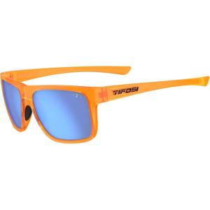 Swick Sport Sunglasses – Ideal For Cycling, Golf, Hiking, Pickleball, Running, Tennis and Great Lifestyle Look(Orange Quartz/Sky Blue Mirror)