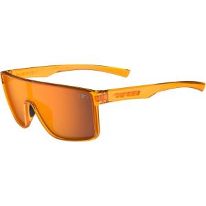 Tifosi Sanctum Sunglasses, Ideal For Cycling, Golf, Hiking, Running, Tennis & Pickleball, Lifestyle(Neon Amber Blaze (Atomic Orange Mirror With Anti Reflective Coating (Ar)))