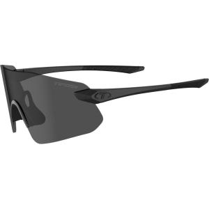 Tifosi Vogel SL Sport Sunglasses Men & Women – Ideal For Baseball, Cycling, Cricket, Golf, Hiking, Running(Blackout  Smoke)