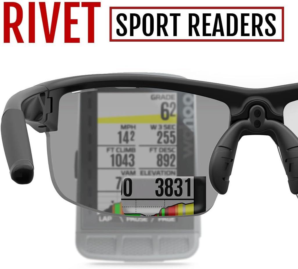 imageRivet Sport Sunglasses Ideal For Cycling Golf Pickleball Running And TennisBlackout Clarion Red Fototec 15