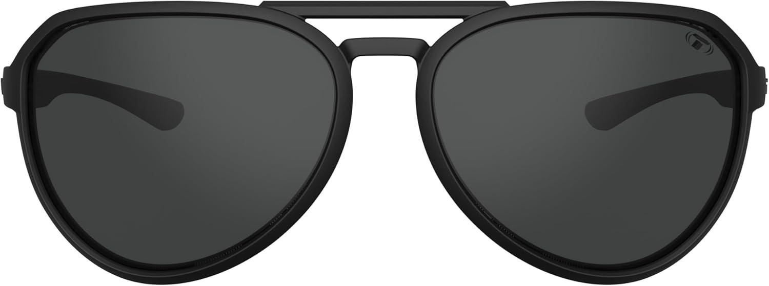 imageSelca Tangle Free Aviator Men ampamp Womens Sunglasses Ideal for Golf Hiking Running Pickleball ampamp Great Lifestyle LookBlackout Smoke