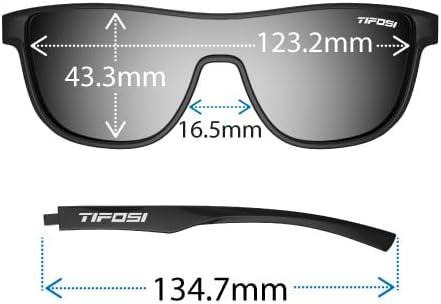 imageSizzle Tangle Free Sport Sunglasses Ideal For Running Cycling Golf Pickleball Tennis and Trendy Lifestyle LookAvant Clear Smoke Bright Blue Mirror Lens