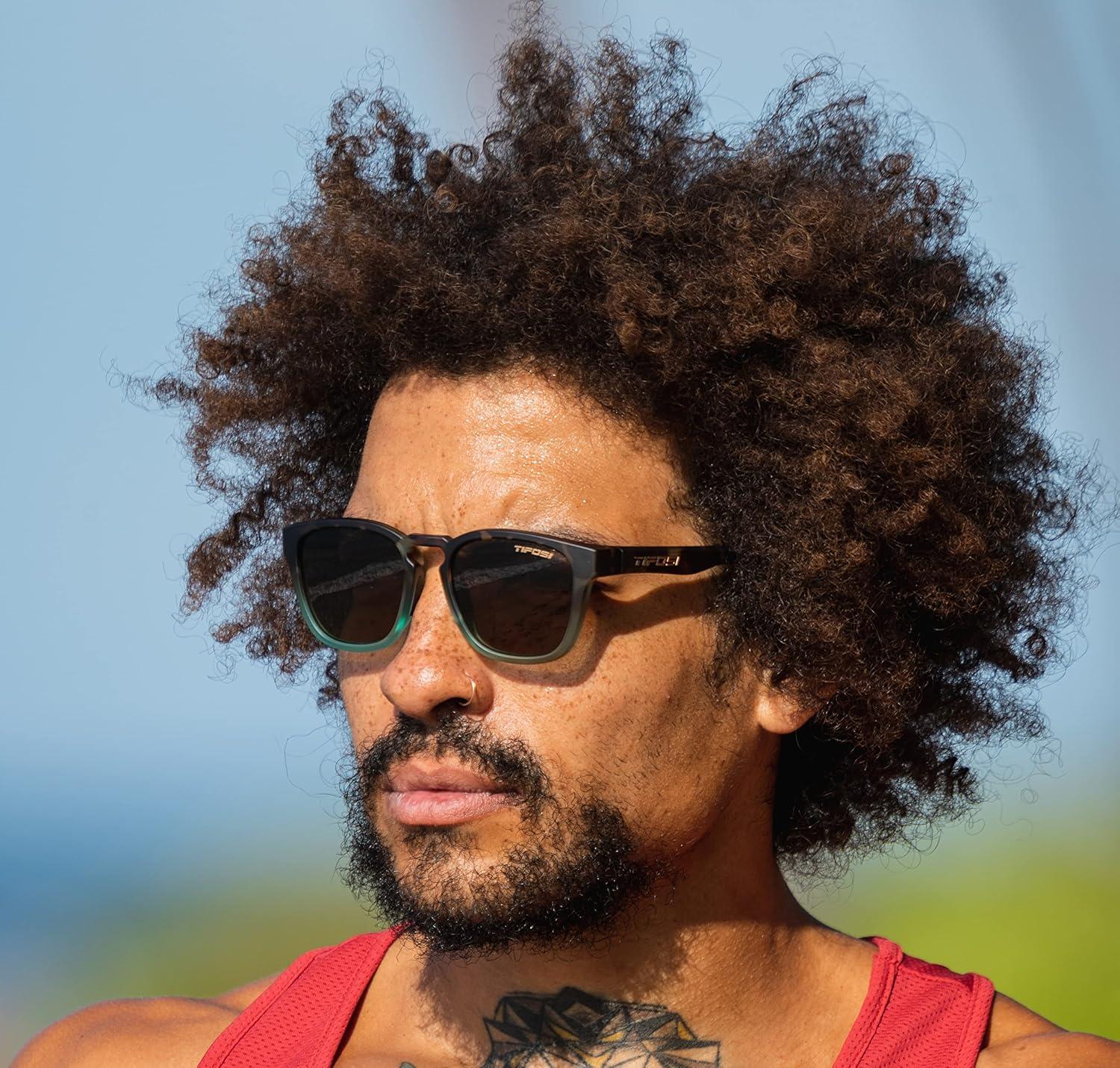 imageSmirk Womens Sunglasses ampamp Mens Glasses Tangle Free Ideal For Running Beach Lifestyle Golf Hiking and PickleballMatte Blue Tortoise Brown