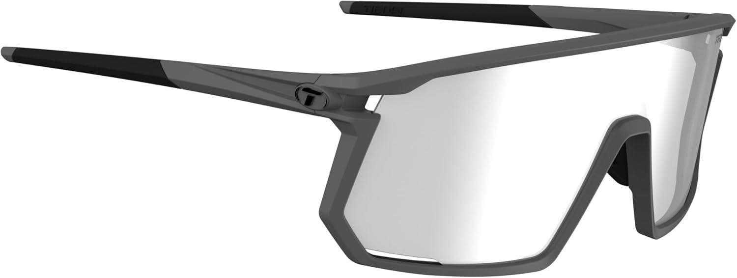 imageTifosi Moab Cycling Glasses Ideal For Cycling Gravel MTB ampamp Road Baseball ampamp Pickleball Shatterproof Polycarbonate LensMatte Gunmetal Light Night Fototec