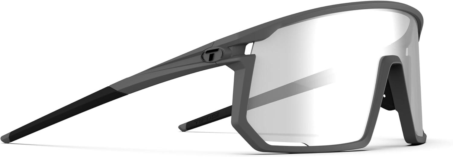 imageTifosi Moab Cycling Glasses Ideal For Cycling Gravel MTB ampamp Road Baseball ampamp Pickleball Shatterproof Polycarbonate LensMatte Gunmetal Light Night Fototec