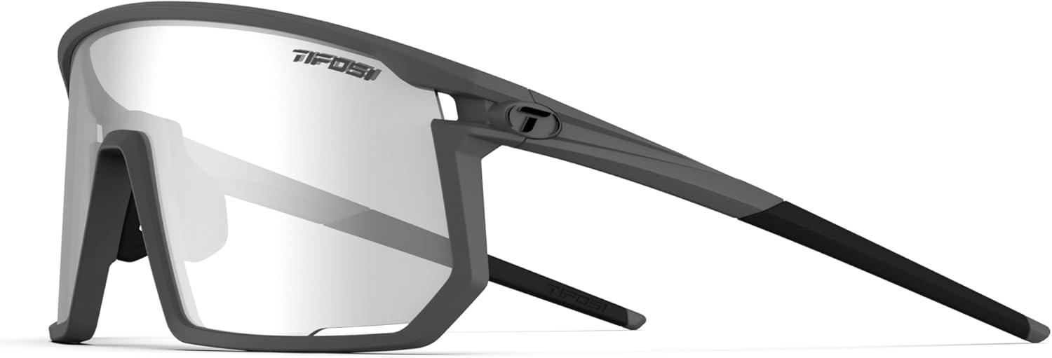 imageTifosi Moab Cycling Glasses Ideal For Cycling Gravel MTB ampamp Road Baseball ampamp Pickleball Shatterproof Polycarbonate LensMatte Gunmetal Light Night Fototec