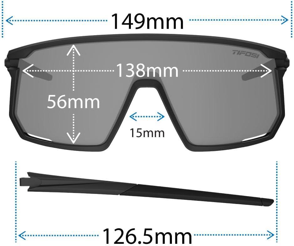 imageTifosi Moab Cycling Glasses Ideal For Cycling Gravel MTB ampamp Road Baseball ampamp Pickleball Shatterproof Polycarbonate LensSahara Clarion GoldAc RedClear