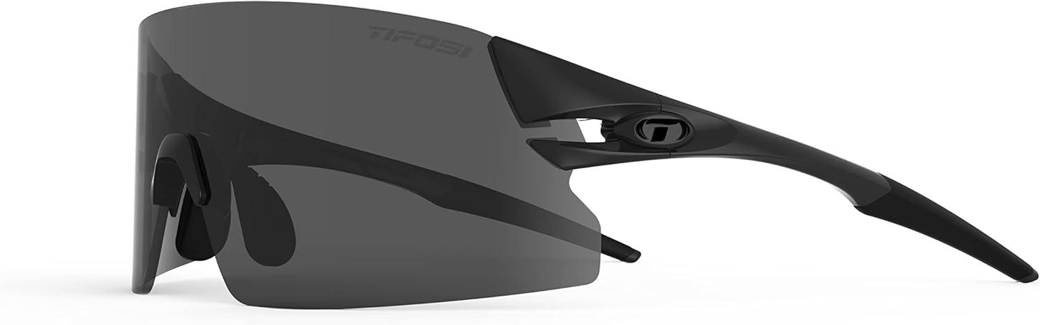 imageTifosi Optics Rail XC Sport Sunglasses Ideal For Cycling Road ampamp Gravel Baseball Softball and RunningBlackout SmokeAc RedClear