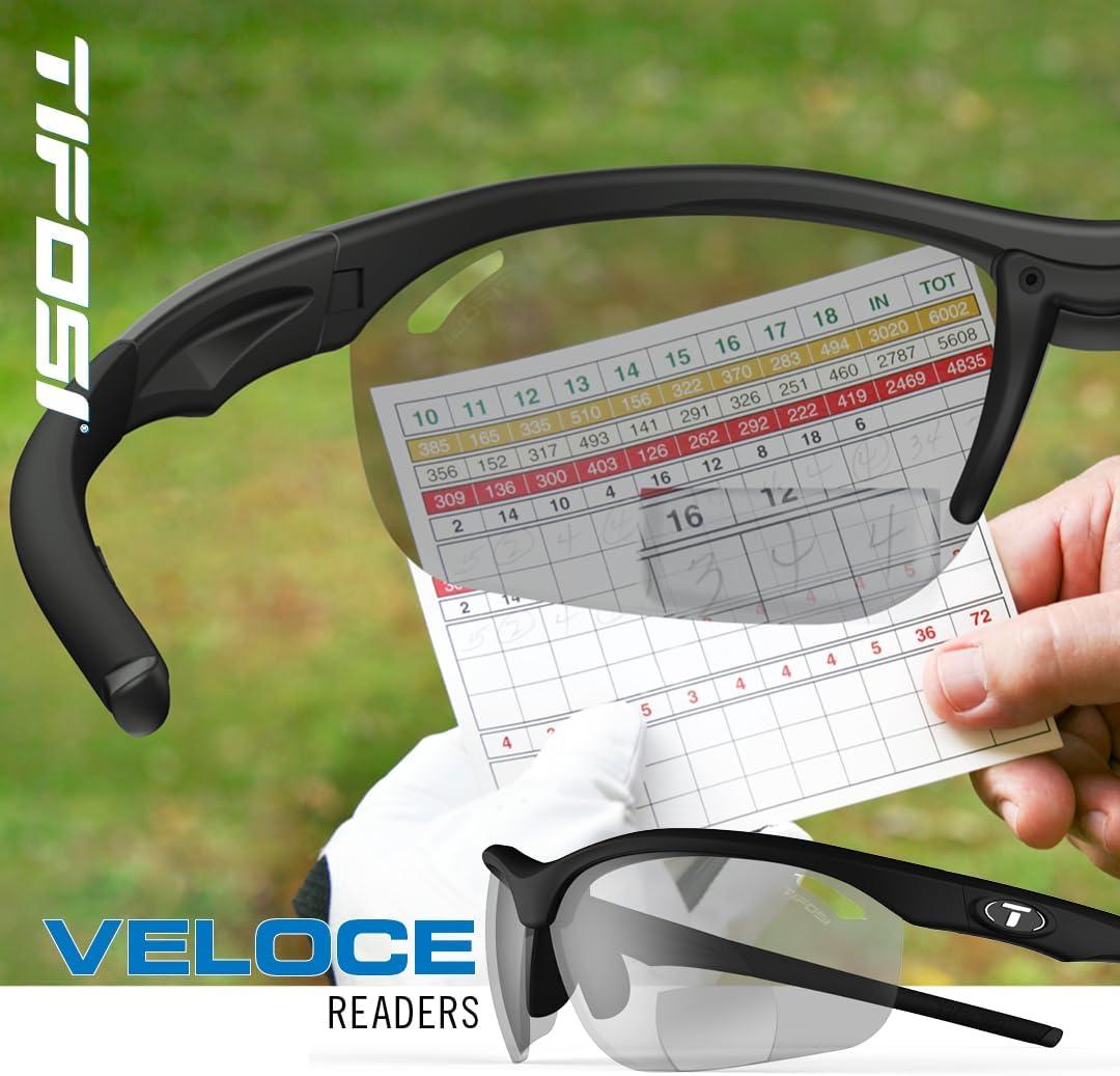 imageTifosi Veloce Reader SunglassesMatte Black Smoke 25 Magnification