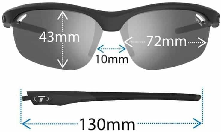 imageTifosi Veloce Reader SunglassesMatte Black Smoke 25 Magnification