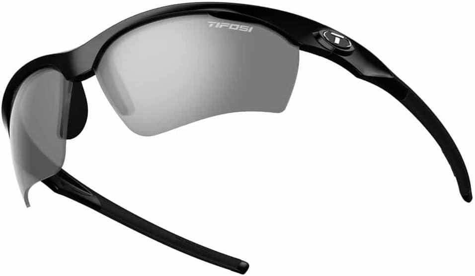 imageTifosi Vero Sport Sunglasses Unisex Ideal For Baseball Cricket Cycling Golf Hiking Running Tennis ampamp PickleballGloss Black Smoke Polarized