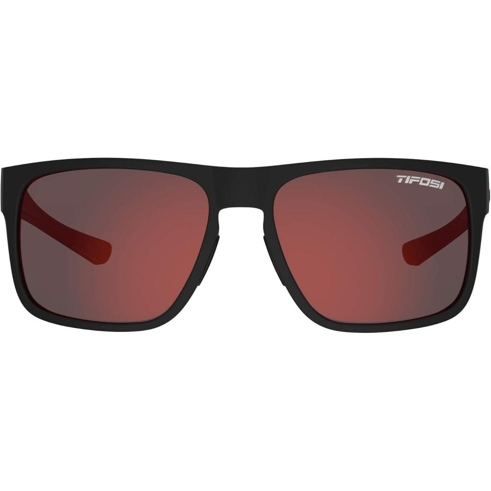imageTifosi Optics Swick Sunglass BundlesSatin Black CrimsonSmoke Red Mirror