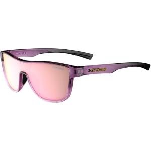 Sizzle Tangle Free Sport Sunglasses – Ideal For Running, Cycling, Golf, Pickleball, Tennis and Trendy Lifestyle Look(Crystal Peach Blush (Pink Mirror Lens))