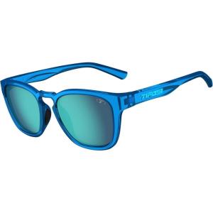 Smirk Womens Sunglasses & Mens Glasses – Tangle Free. Ideal For Running, Beach Lifestyle, Golf, Hiking and Pickleball(Neon Electric Blue  Sky Blue Mirror With Ar)