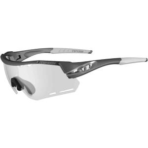 Tifosi Alliant Sport Mens Sunglasses – Ideal For Cycling, MTB and Baseball – Womens & Unisex Glasses(Gunmetal (Light Night Fototec))