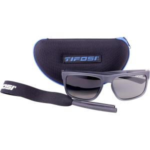 Tifosi Optics Swick Sunglass Bundles(Satin Vapor/Smoke Polarized)