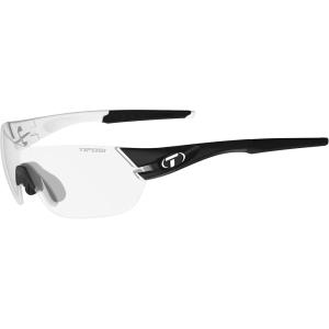 Tifosi Slice Sport Sunglasses – Ideal For Cycling, Hiking and Running(Black/White (Light Night Fototec))
