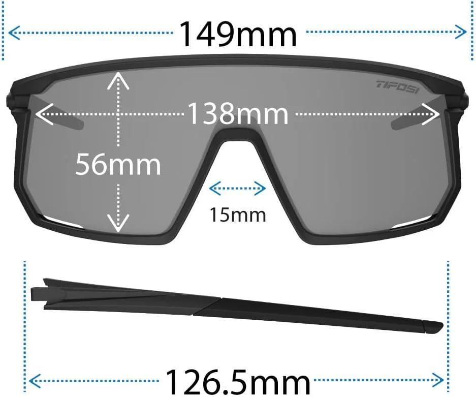 imageTifosi Optics Moab Sunglasses Matte White Clarion BlueAC RedClear