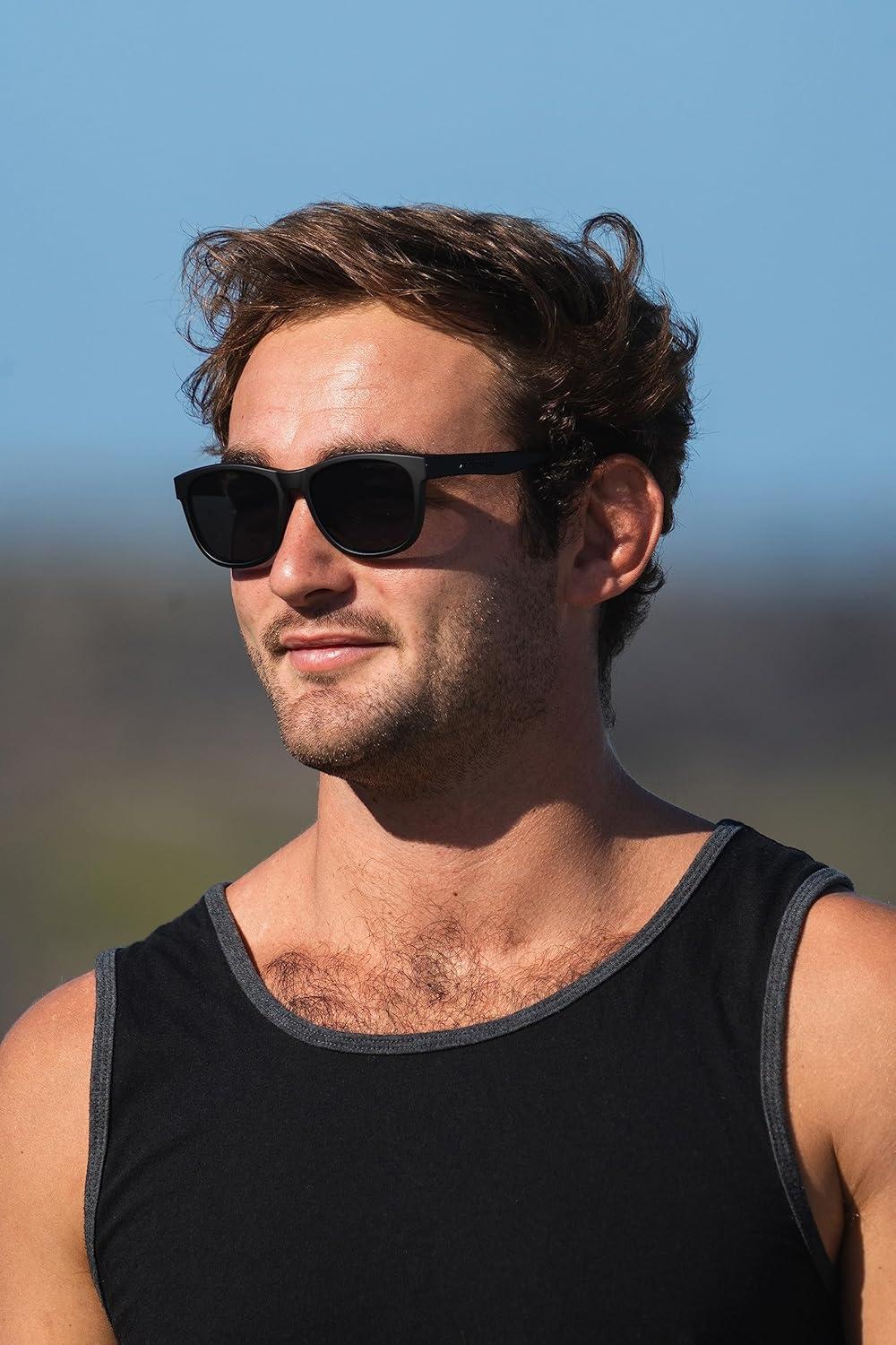 imageTifosi Optics Swank Sunglasses Bundle with Case and Eyewear StrapsBlackoutSmoke