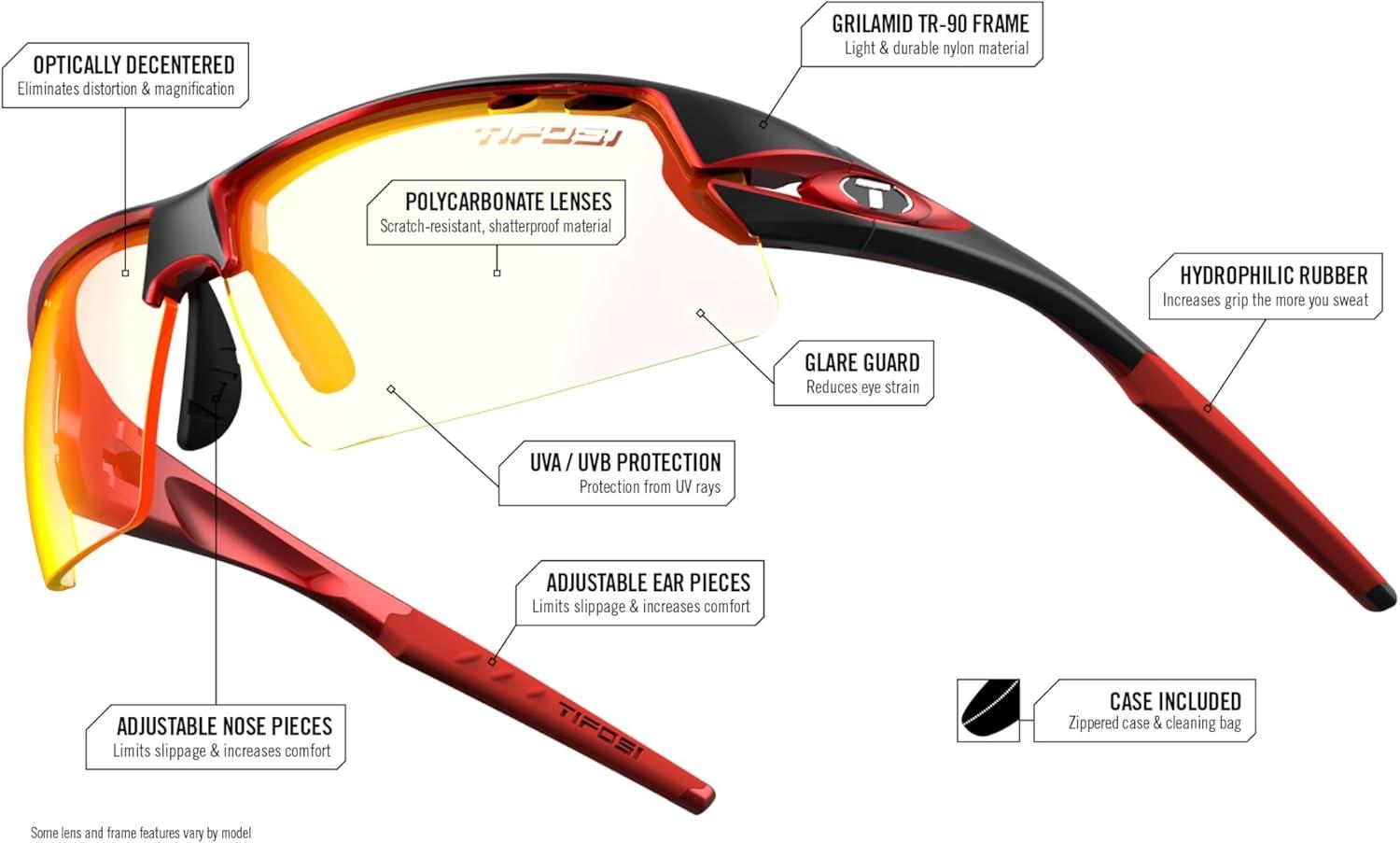 imageTifosi Crit Polarized Sunglasses Matte Smoke with Enliven OffShore Lenses