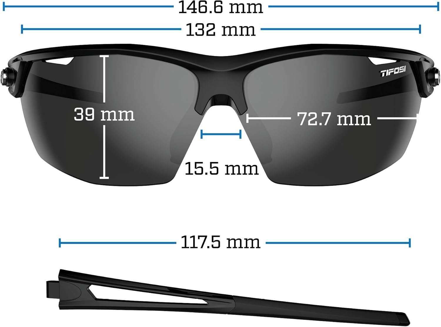 image:imageTifosi Optics Navar Sport Sunglasses Ideal For Golf Pickleball Running amp Tennis Vented Lenses Prevent FoggingSatin Clear Pink Mirror