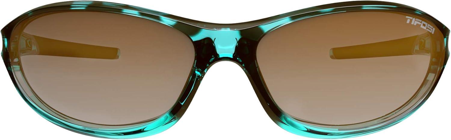 image:imageAlpe 20 Womens Sport Sunglasses Ideal for Golf Hiking Running and Great Lifestyle LookBlue Tortoise Brown Gradient Lens