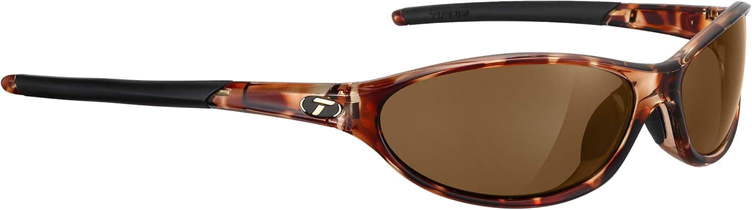 image:imageAlpe 20 Womens Sport Sunglasses Ideal for Golf Hiking Running and Great Lifestyle LookTortoise Brown Polarized Lens